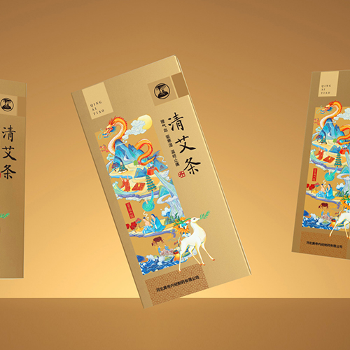 黃帝內經(jīng)清艾條包裝設計