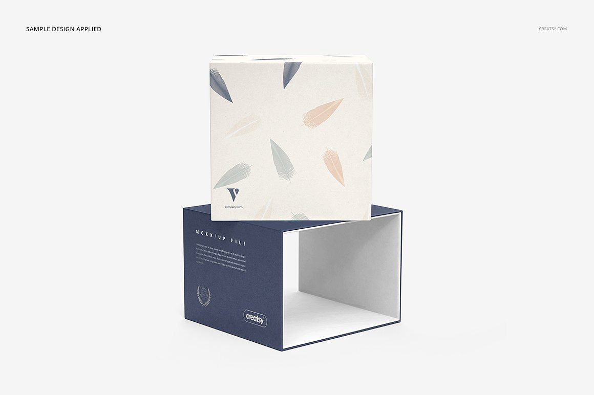 Creatsy抽拉式禮盒包裝設計創(chuàng)意表現