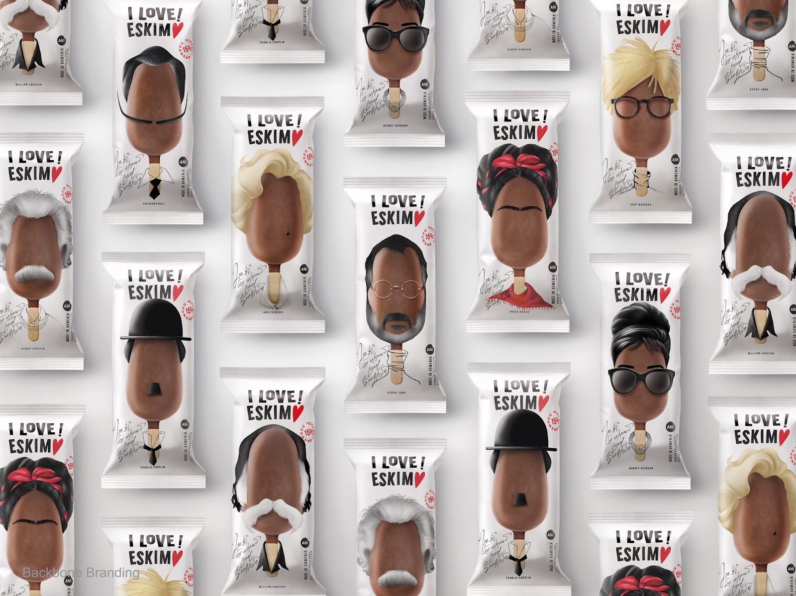 北京包裝設(shè)計(jì)分享：雪糕包裝設(shè)計(jì)I LOVE ESKIM ?