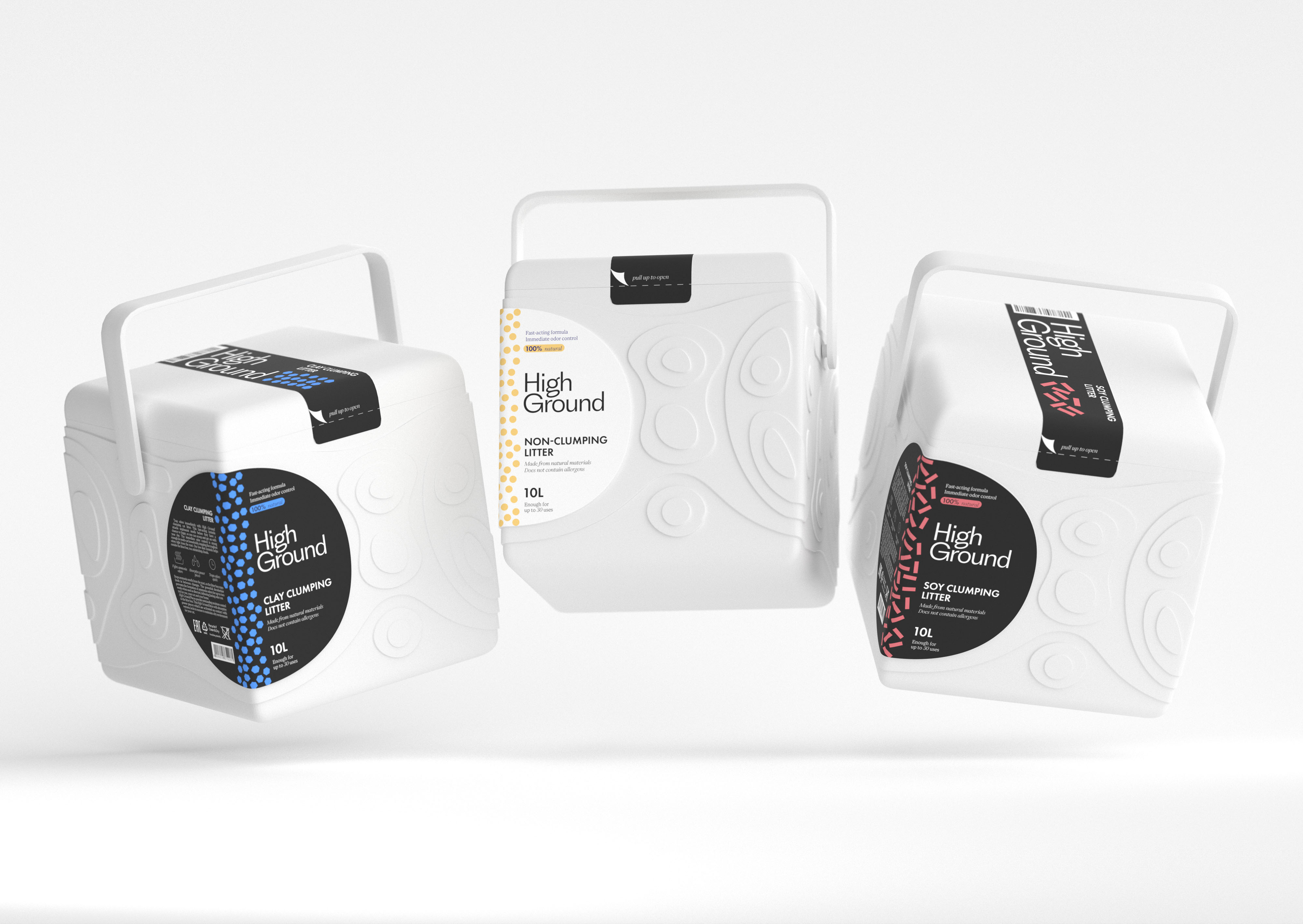 HighGround Student 貓砂包裝設(shè)計