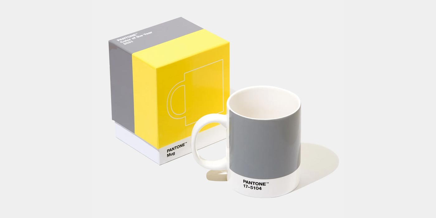 2021年潘通代表色（極致灰、亮麗黃）輝煌