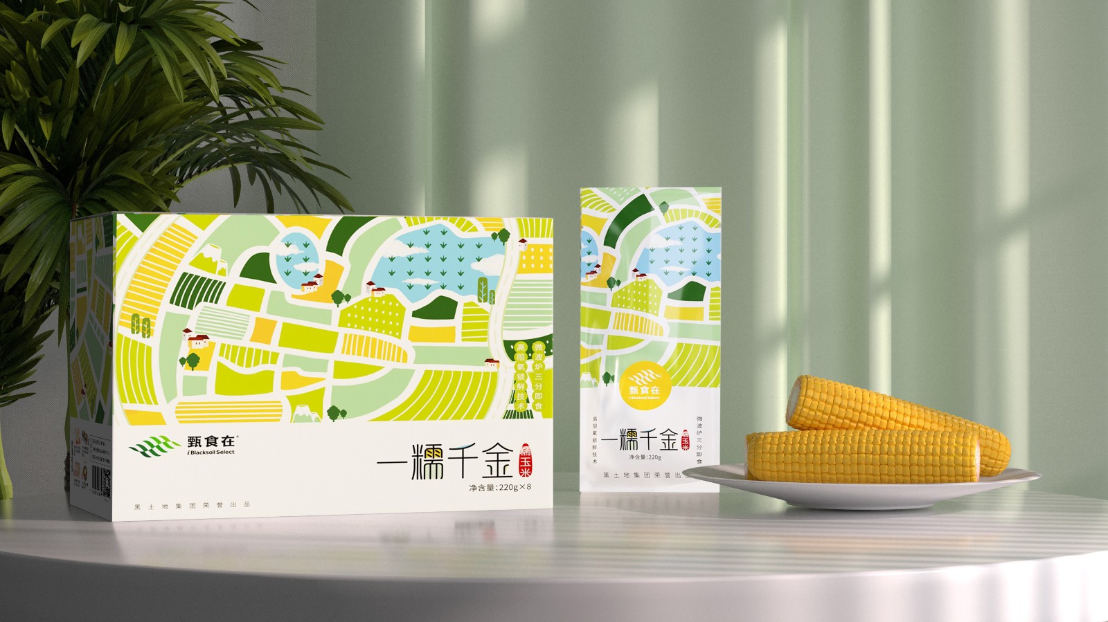 黑土地集團(tuán)產(chǎn)品包裝設(shè)計(jì)