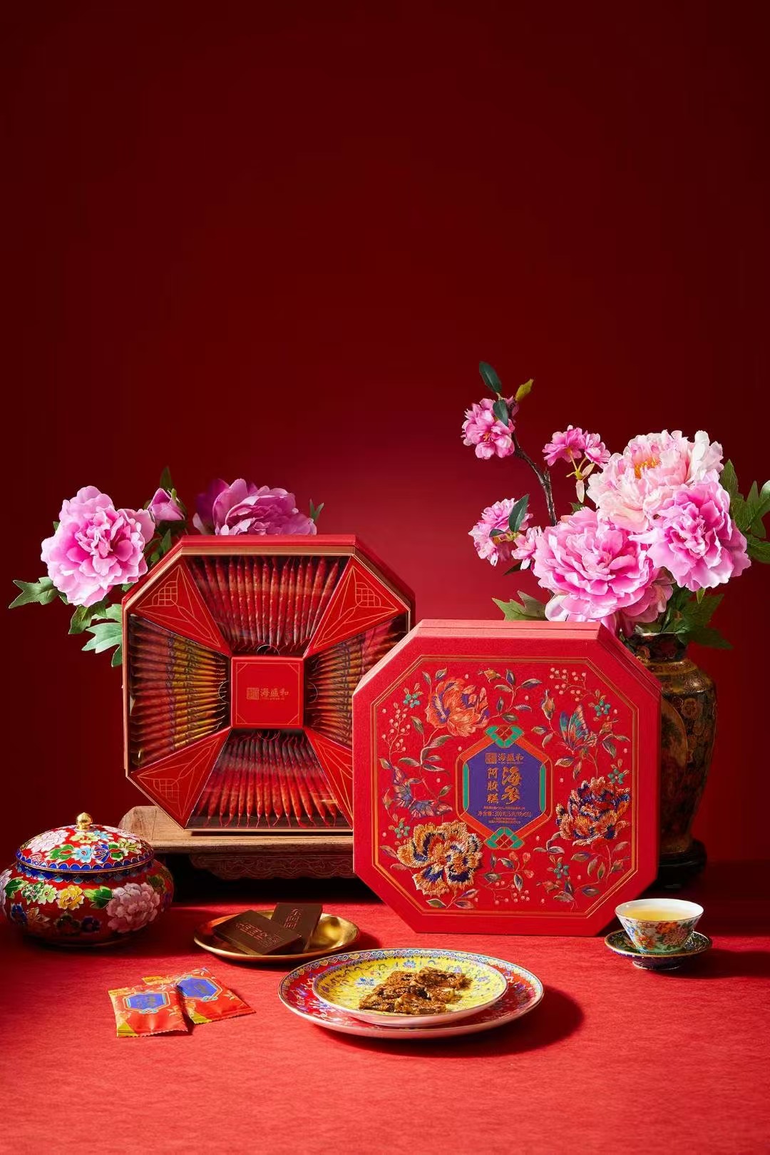 北京西林設計X海盛和海參阿膠糕禮盒包裝設計創(chuàng)新