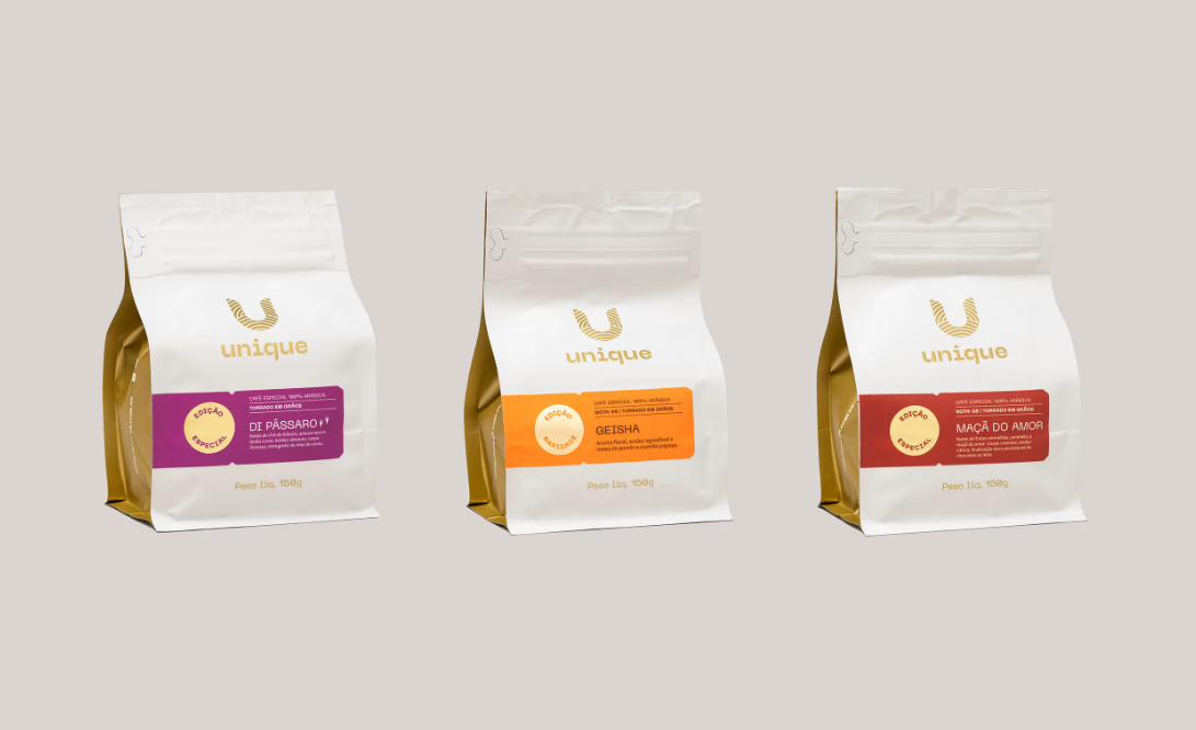 質(zhì)韻相生：Unique 咖啡包裝設(shè)計(jì)的感官詩學(xué)