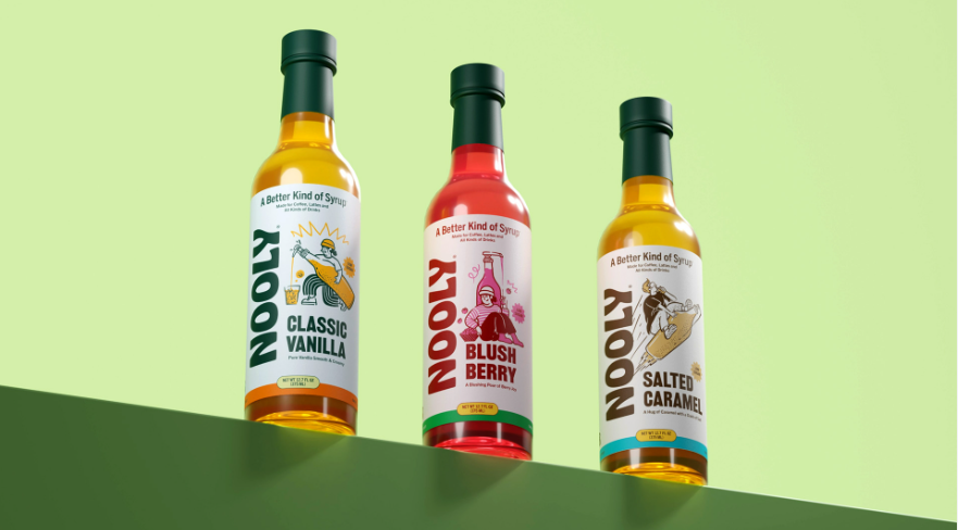 包裝設(shè)計 | Widarto Impact 為 Nooly Syrup 打造趣味又現(xiàn)代的品牌形象
